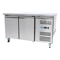 MAXIMA Холодильний стіл 314 л 136 см 2- дверний 09400400